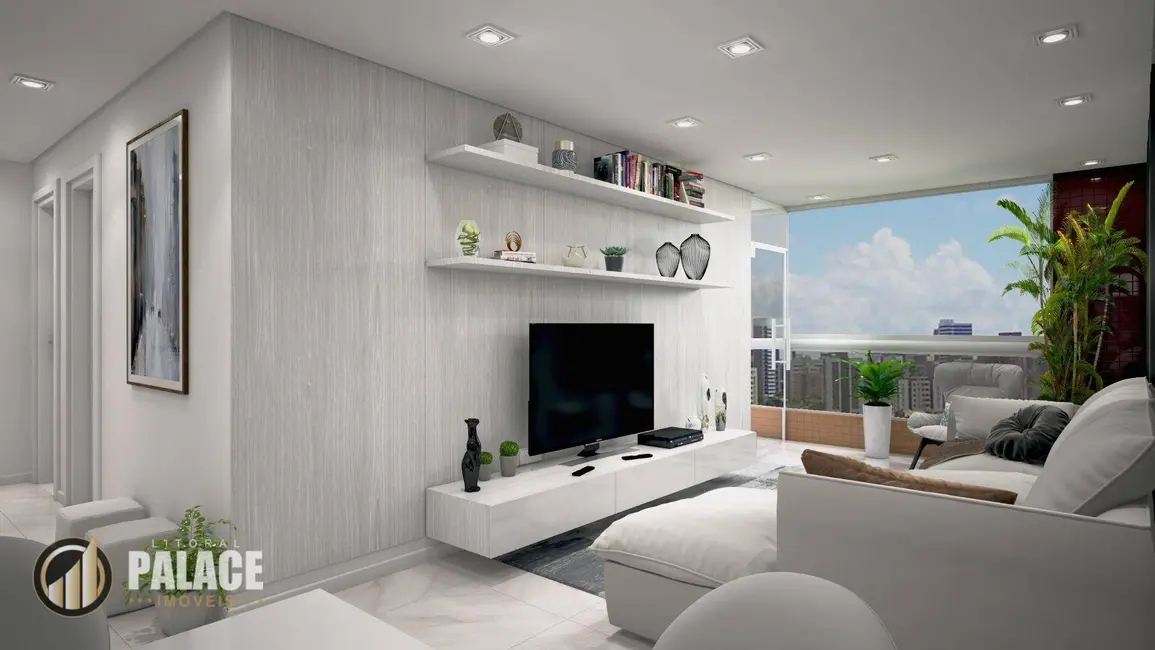 Foto 1 de Apartamento com 2 quartos à venda, 178m2 em Boqueirão, Praia Grande - SP
