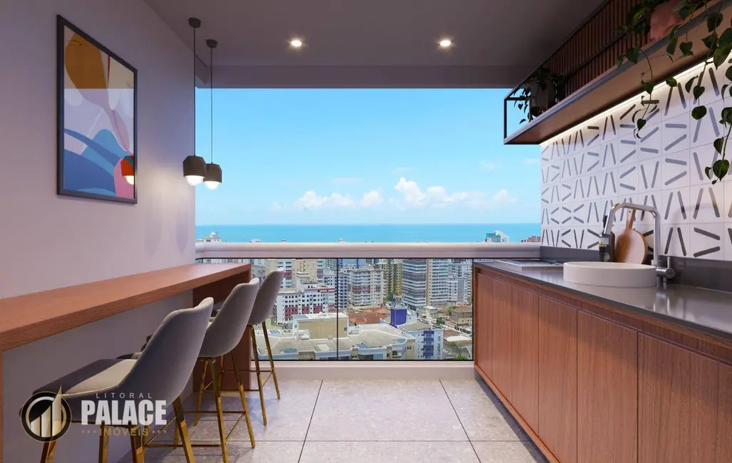 Foto 2 de Apartamento com 2 quartos à venda, 120m2 em Praia Grande - SP