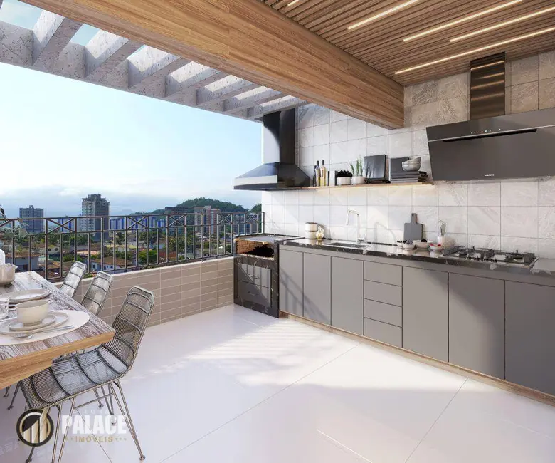 Foto 9 de Apartamento com 2 quartos à venda, 140m2 em Canto do Forte, Praia Grande - SP