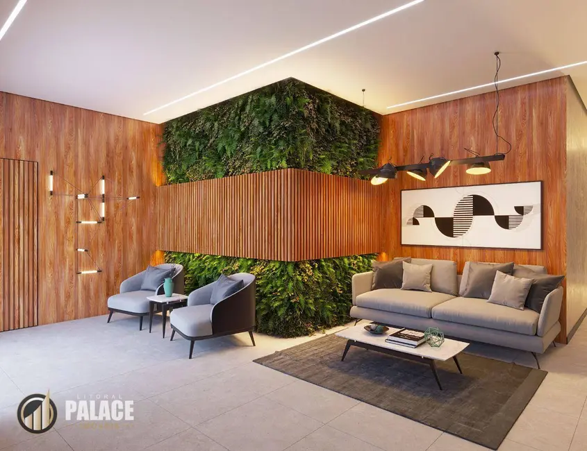 Foto 3 de Apartamento com 2 quartos à venda, 100m2 em Maracanã, Praia Grande - SP