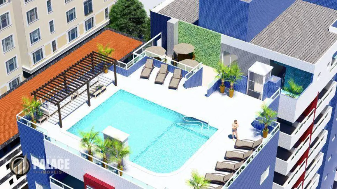 Foto 2 de Apartamento com 1 quarto à venda, 80m2 em Praia Grande - SP