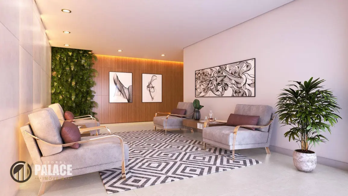 Foto 2 de Apartamento com 2 quartos à venda, 121m2 em Mirim, Praia Grande - SP