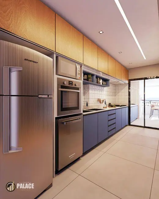 Foto 3 de Apartamento com 2 quartos à venda, 130m2 em Real, Praia Grande - SP