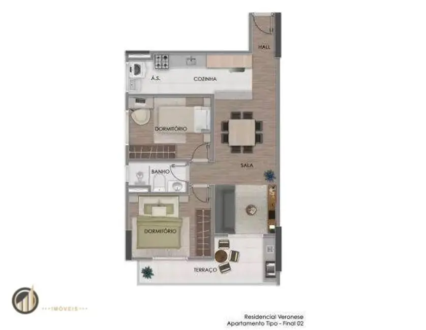 Apartamento com 2 quartos à venda, 114m2 em Praia Grande - SP - imagem 7 Foto 7 de Apartamento com 2 quartos à venda, 114m2 em Praia Grande - SP