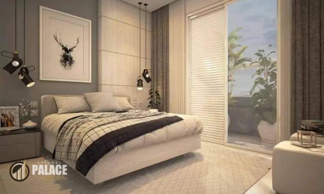 Foto 4 de Apartamento com 1 quarto à venda, 77m2 em Praia Grande - SP