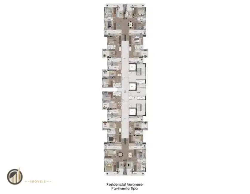 Foto 9 de Apartamento com 1 quarto à venda, 77m2 em Praia Grande - SP