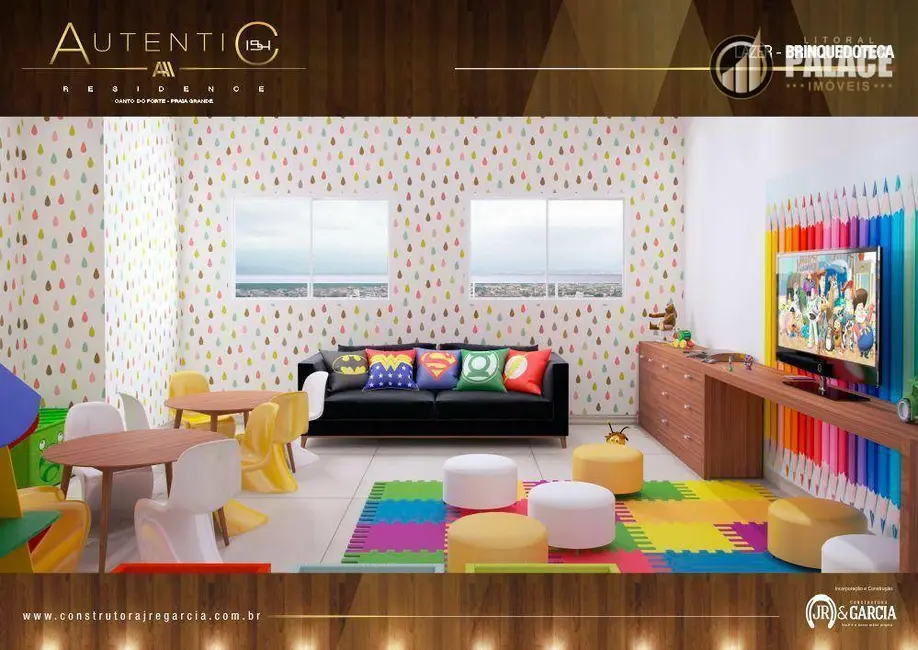 Apartamento com 1 quarto à venda, 90m2 em Canto do Forte, Praia Grande - SP - imagem 8 Foto 8 de Apartamento com 1 quarto à venda, 90m2 em Canto do Forte, Praia Grande - SP