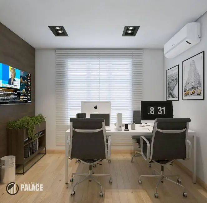 Foto 6 de Apartamento com 1 quarto à venda, 75m2 em Praia Grande - SP