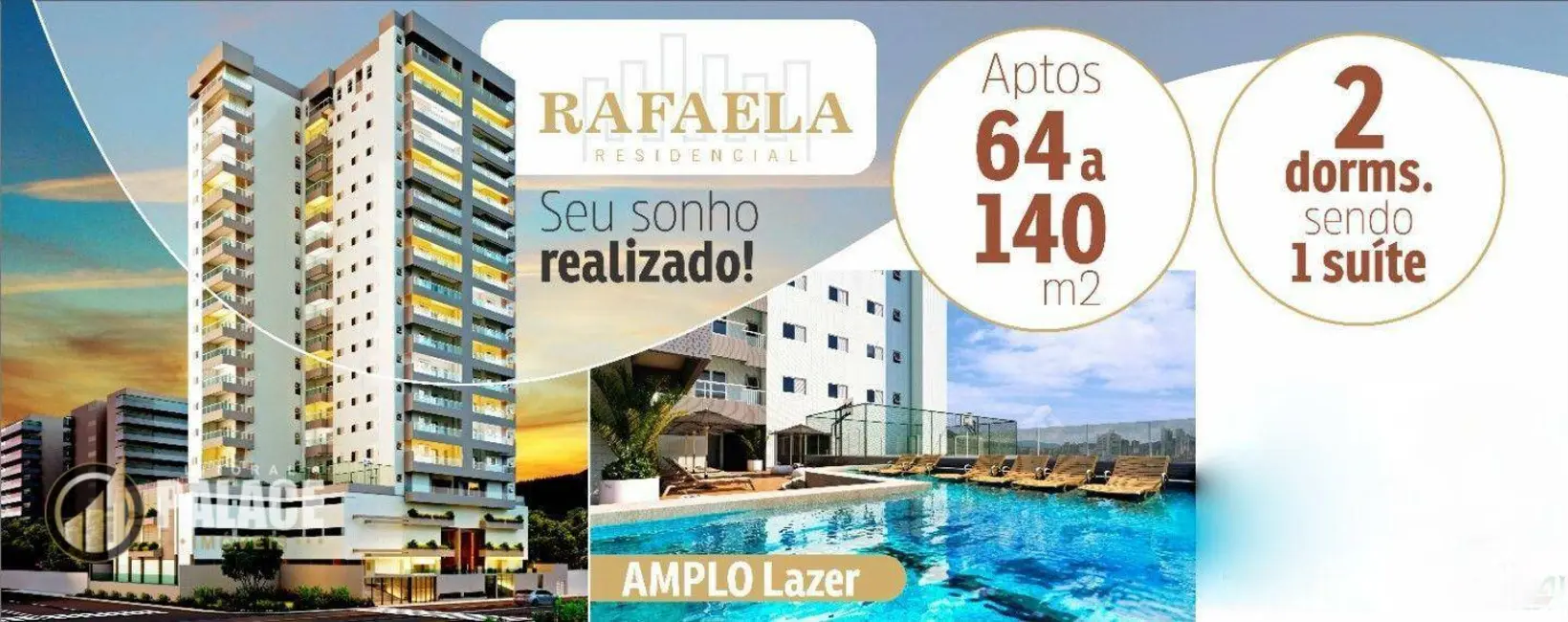 Foto 2 de Apartamento com 2 quartos à venda, 160m2 em Guilhermina, Praia Grande - SP