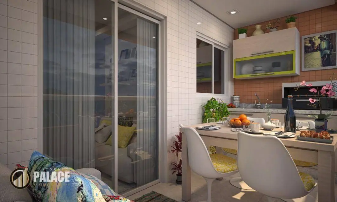 Foto 4 de Apartamento com 2 quartos à venda, 87m2 em Praia Grande - SP