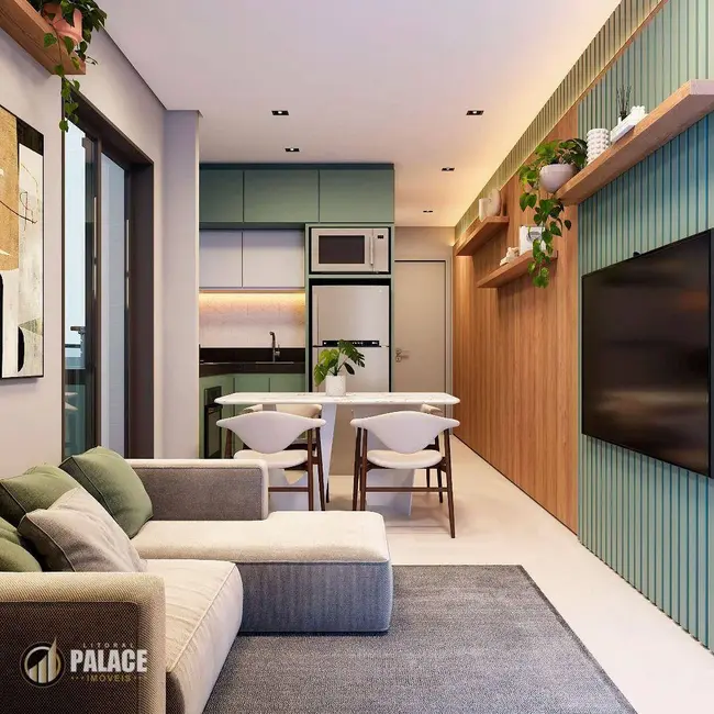 Foto 1 de Apartamento com 1 quarto à venda, 95m2 em Praia Grande - SP