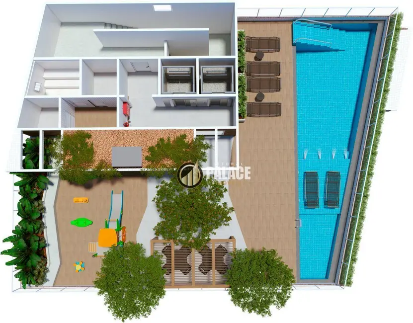 Apartamento com 1 quarto à venda, 85m2 em Praia Grande - SP - imagem 7 Foto 7 de Apartamento com 1 quarto à venda, 85m2 em Praia Grande - SP