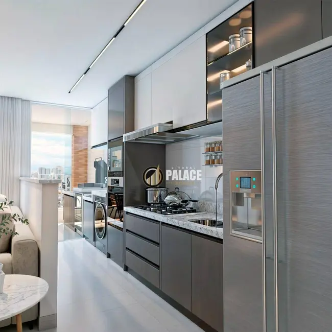 Foto 1 de Apartamento com 1 quarto à venda, 80m2 em Praia Grande - SP