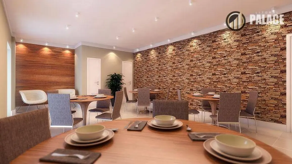 Foto 3 de Apartamento com 2 quartos à venda, 120m2 em Mirim, Praia Grande - SP