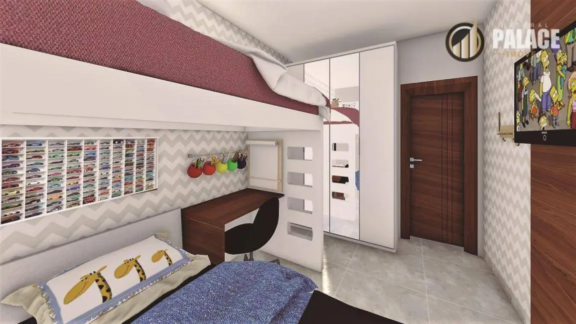 Foto 7 de Apartamento com 2 quartos à venda, 80m2 em Mirim, Praia Grande - SP