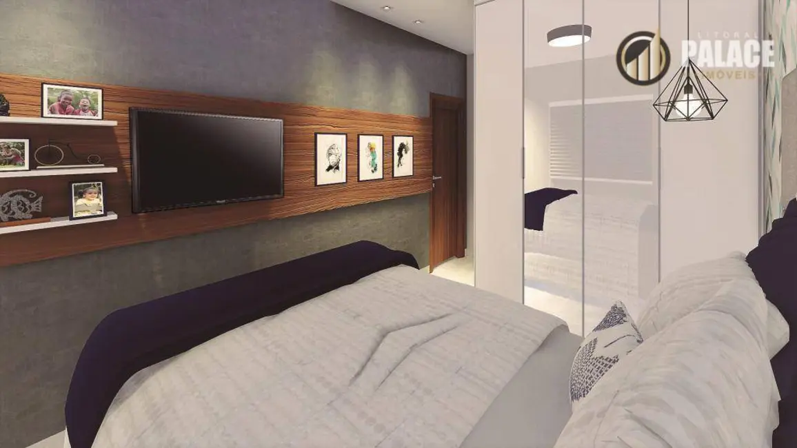 Foto 5 de Apartamento com 2 quartos à venda, 80m2 em Mirim, Praia Grande - SP