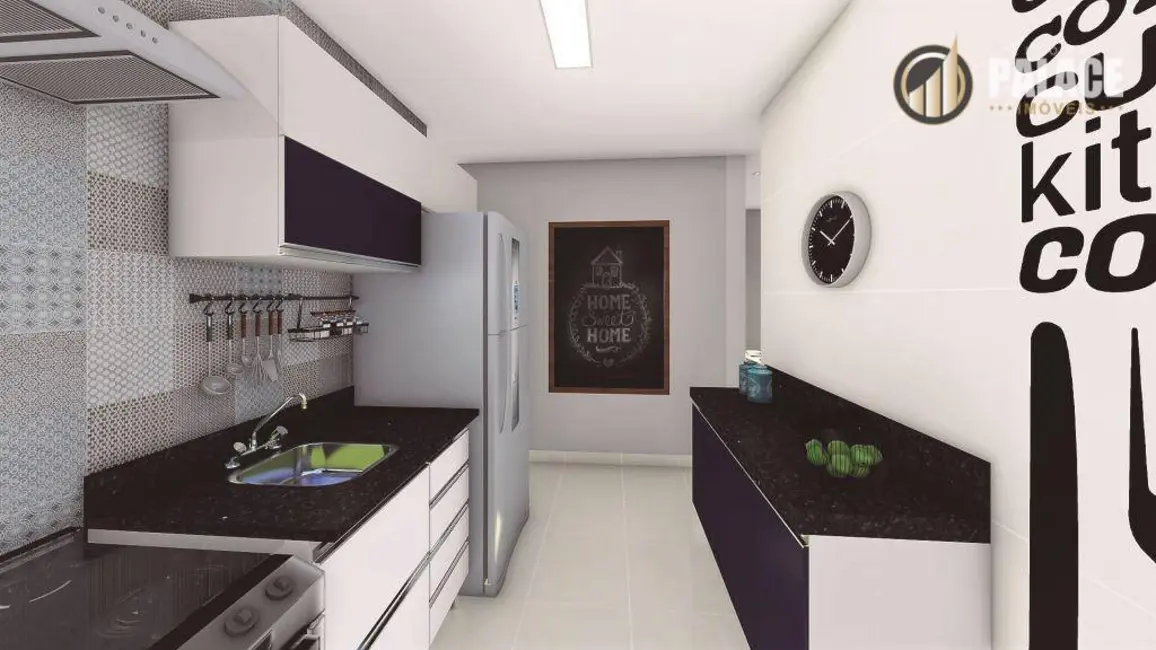 Foto 4 de Apartamento com 2 quartos à venda, 80m2 em Mirim, Praia Grande - SP