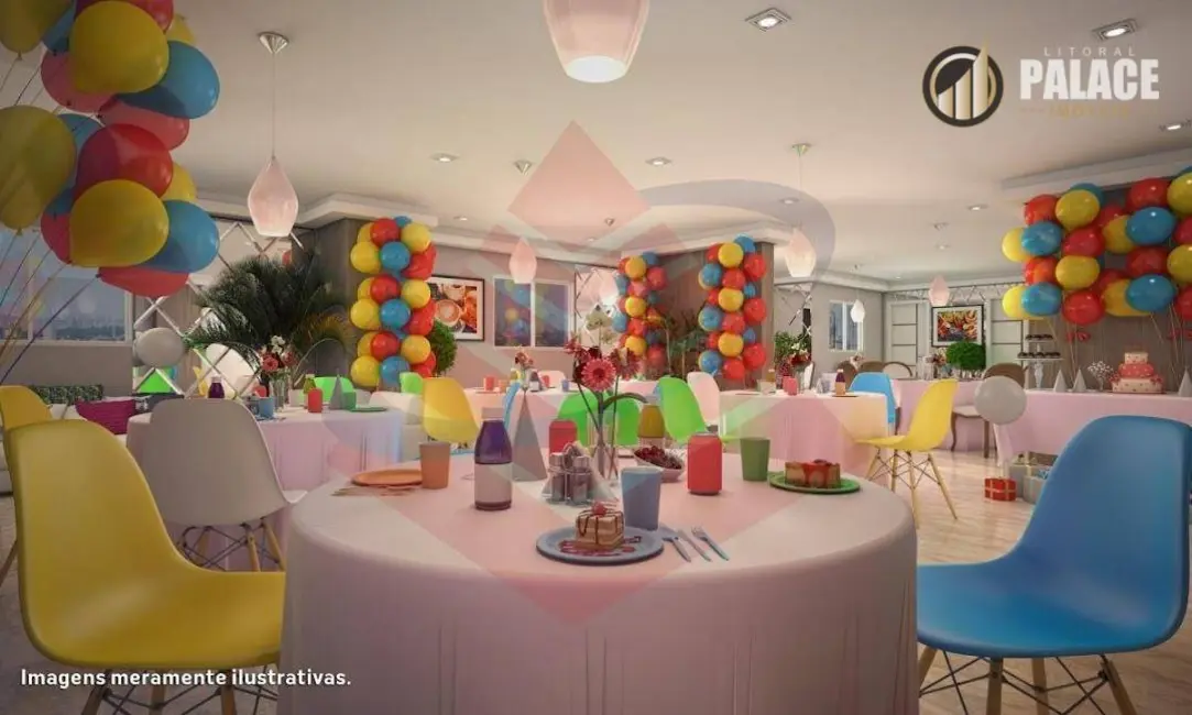 Foto 3 de Apartamento com 2 quartos à venda, 86m2 em Praia Grande - SP