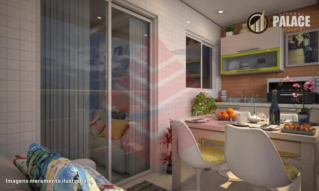 Foto 9 de Apartamento com 2 quartos à venda, 86m2 em Praia Grande - SP
