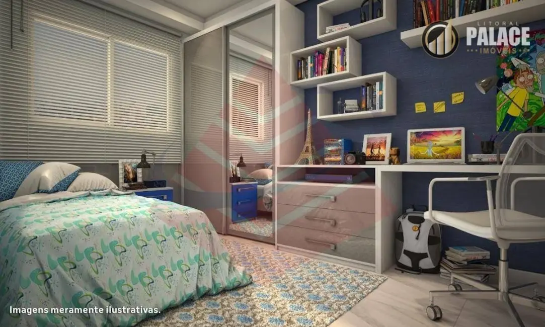 Foto 8 de Apartamento com 2 quartos à venda, 86m2 em Praia Grande - SP