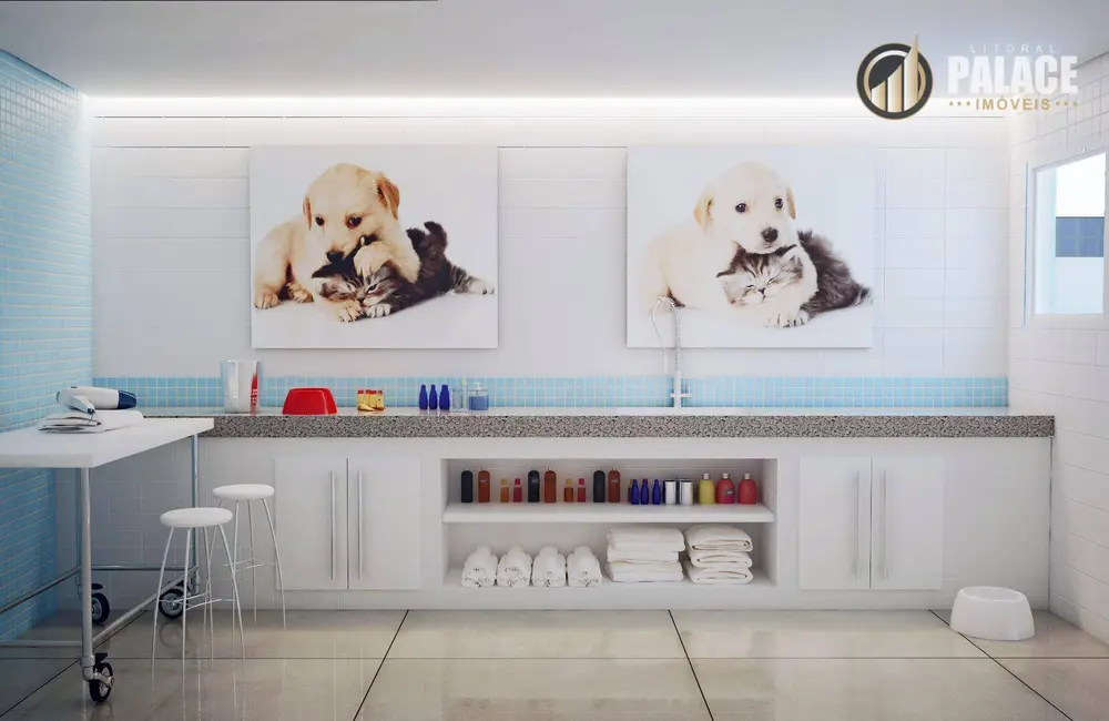 Foto 8 de Apartamento com 3 quartos à venda, 148m2 em Tupi, Praia Grande - SP