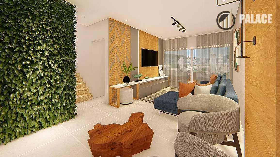 Foto 5 de Apartamento com 2 quartos à venda, 190m2 em Canto do Forte, Praia Grande - SP