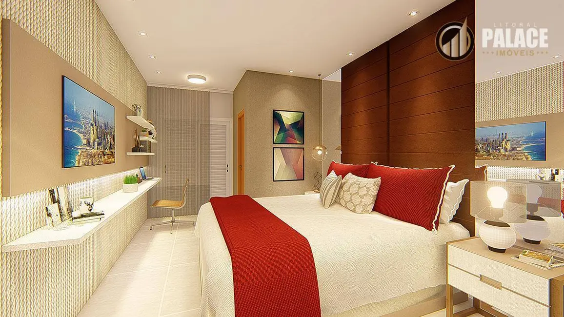 Foto 2 de Apartamento com 2 quartos à venda, 190m2 em Canto do Forte, Praia Grande - SP