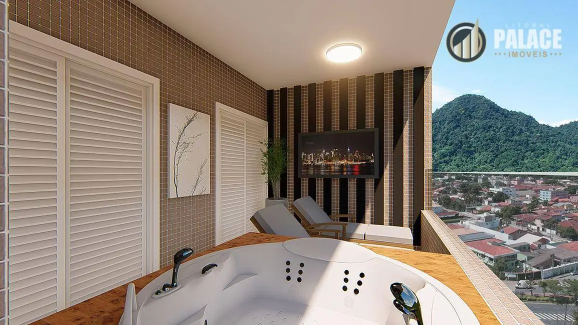 Foto 7 de Apartamento com 2 quartos à venda, 190m2 em Canto do Forte, Praia Grande - SP