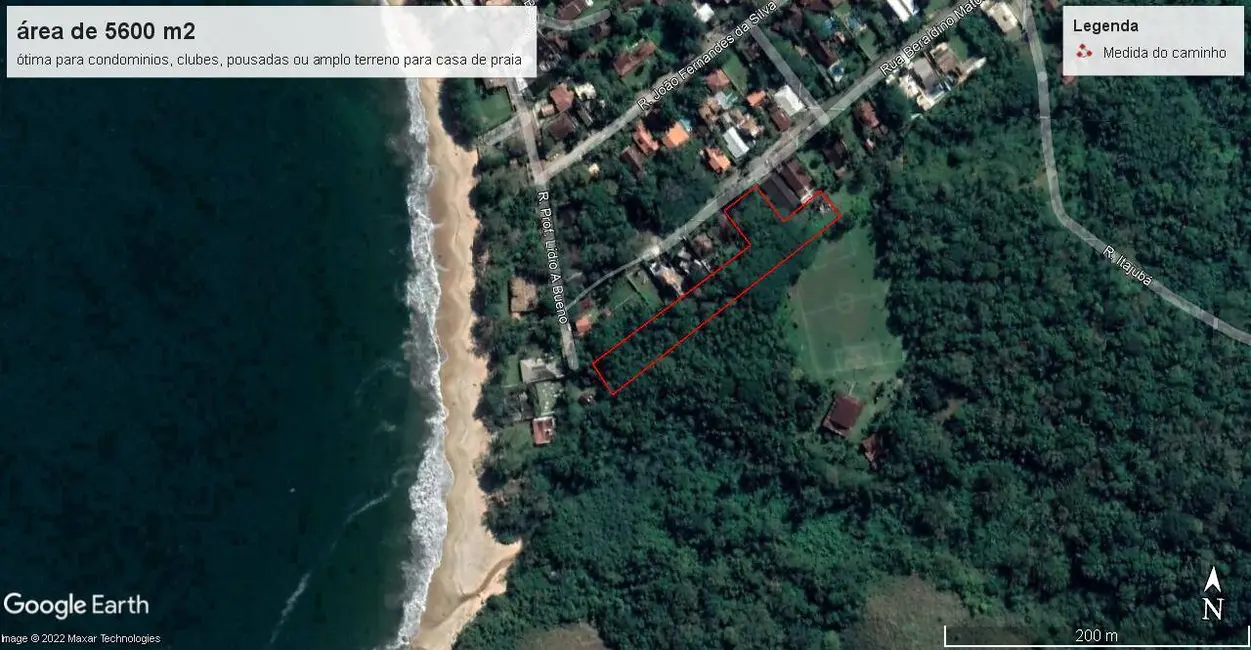 Foto 1 de Terreno / Lote à venda, 5607m2 em Sao Sebastiao - SP