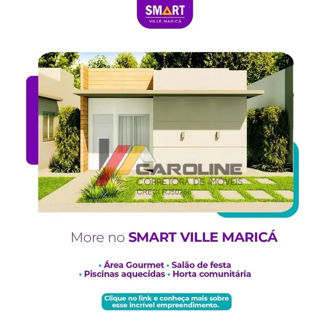 Foto 4 de Casa com 2 quartos à venda, 138m2 em Ubatiba, Marica - RJ