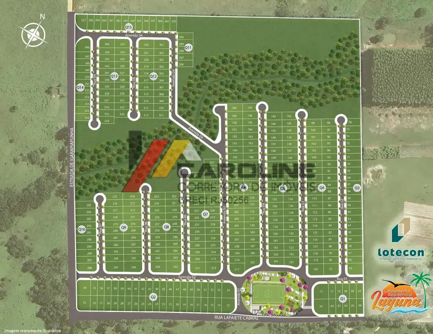 Foto 1 de Terreno / Lote à venda, 225m2 em Iguaba Grande - RJ