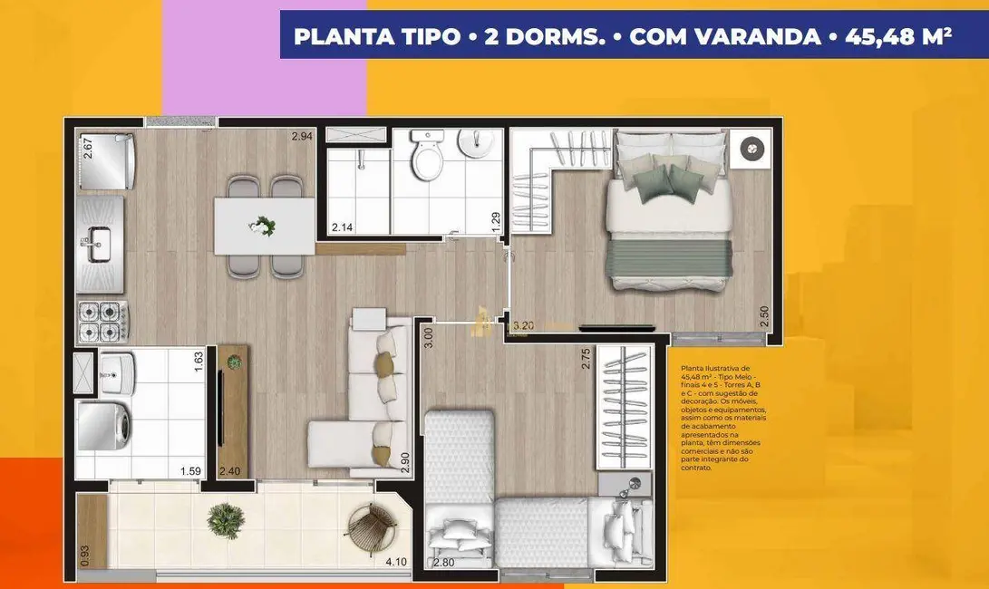 Foto 2 de Apartamento com 2 quartos à venda, 9143m2 em Osasco - SP