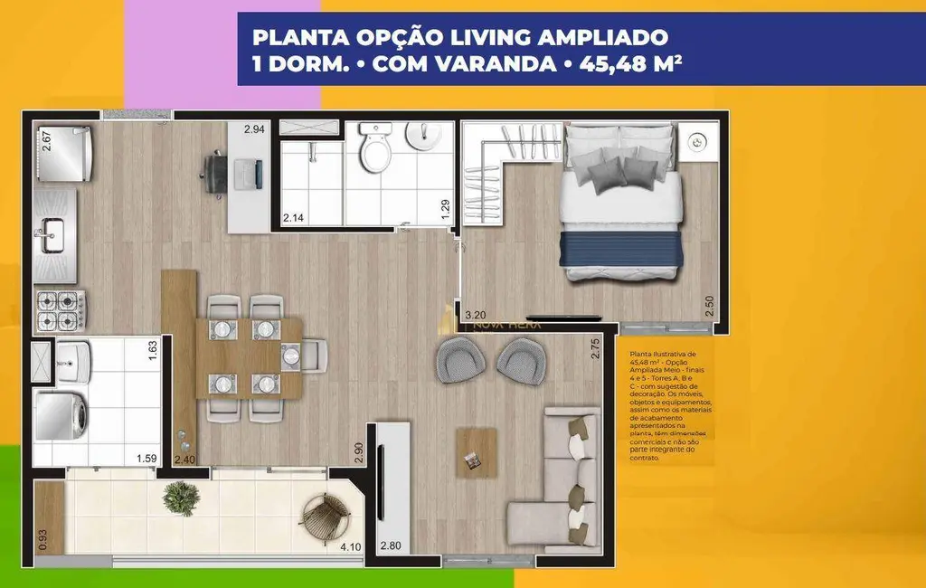 Foto 3 de Apartamento com 2 quartos à venda, 9143m2 em Osasco - SP