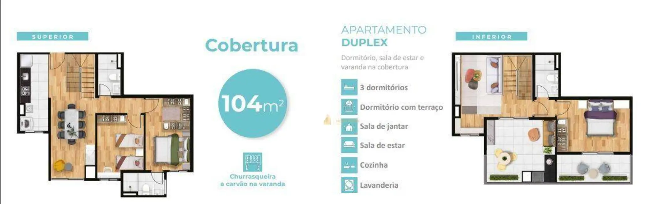 Foto 7 de Apartamento com 3 quartos à venda, 66m2 em Bussocaba, Osasco - SP