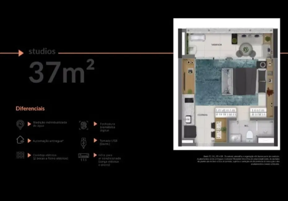 Apartamento com 2 quartos à venda, 61m2 em Presidente Altino, Osasco - SP - imagem 6 Foto 6 de Apartamento com 2 quartos à venda, 61m2 em Presidente Altino, Osasco - SP