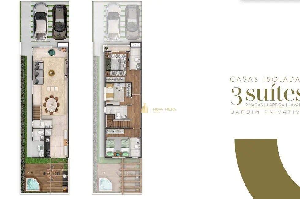 Foto 4 de Casa de Condomínio com 3 quartos à venda, 180m2 em Cotia - SP