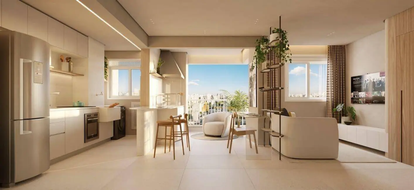 Foto 5 de Apartamento com 2 quartos à venda, 52m2 em Vila Osasco, Osasco - SP