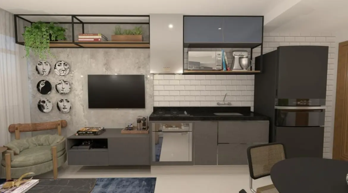 Foto 3 de Apartamento com 2 quartos à venda, 50m2 em Botafogo, Rio De Janeiro - RJ