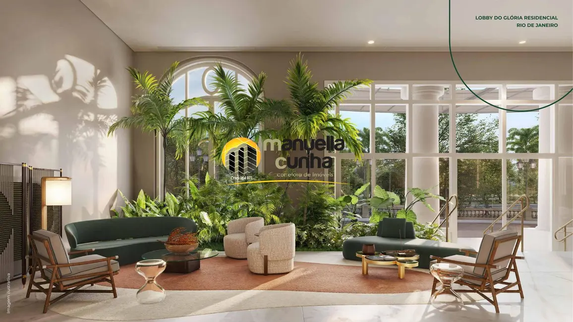 Apartamento com 2 quartos à venda em Glória, Rio De Janeiro - RJ - imagem 8 Foto 8 de Apartamento com 2 quartos à venda em Glória, Rio De Janeiro - RJ