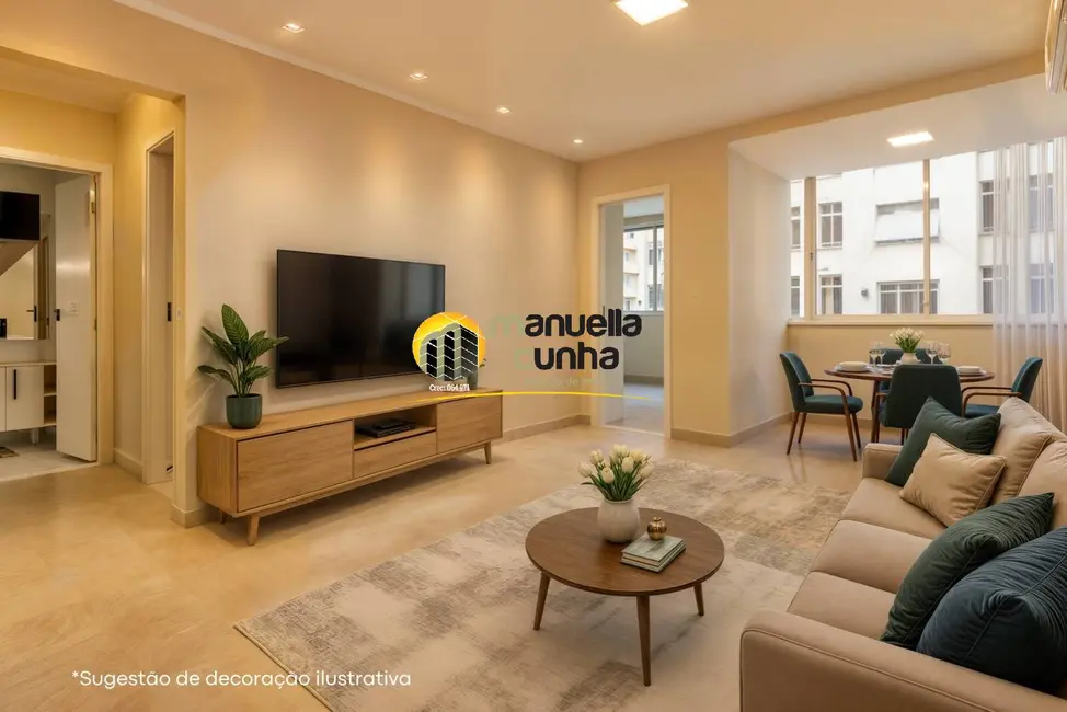Foto 1 de Apartamento com 2 quartos à venda, 75m2 em Copacabana, Rio De Janeiro - RJ