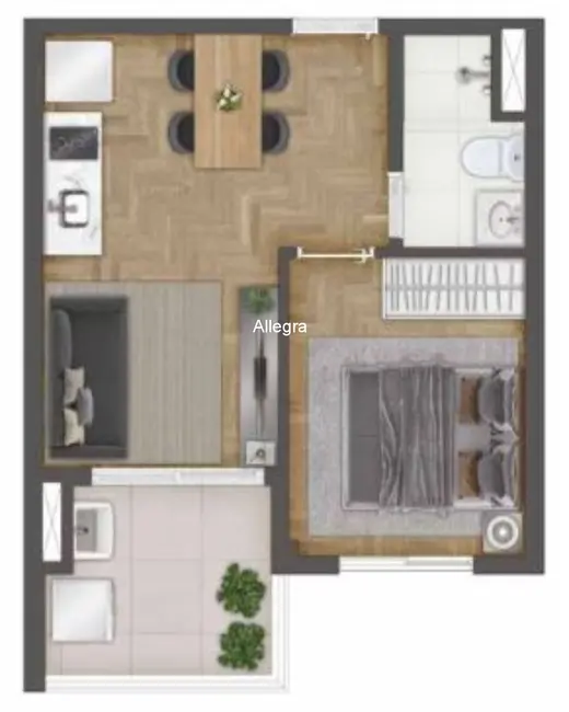 Apartamento com 1 quarto à venda, 31m2 em Vila Mariana, São Paulo - SP - imagem 9 Foto 9 de Apartamento com 1 quarto à venda, 31m2 em Vila Mariana, São Paulo - SP