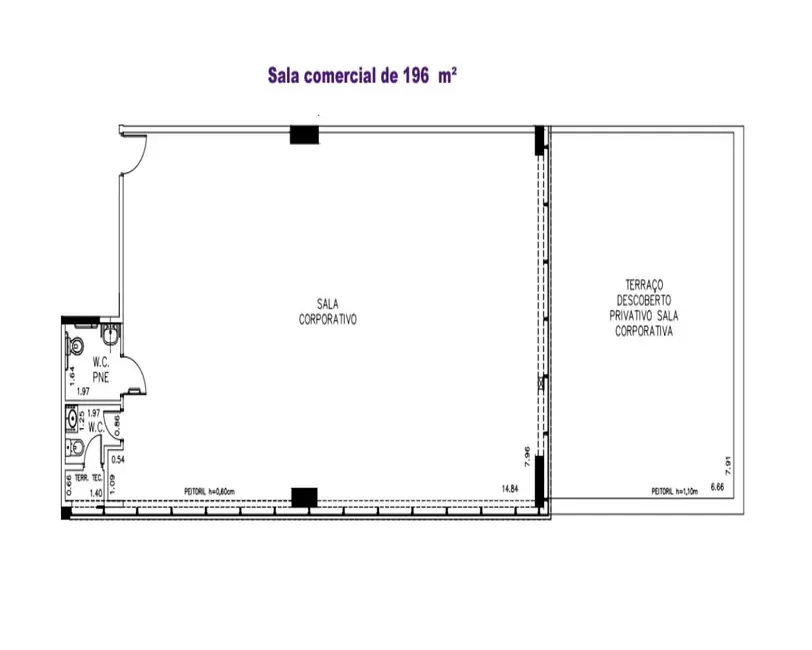 Apartamento à venda, 196m2 em Pinheiros, São Paulo - SP - imagem 2 Foto 2 de Apartamento à venda, 196m2 em Pinheiros, São Paulo - SP