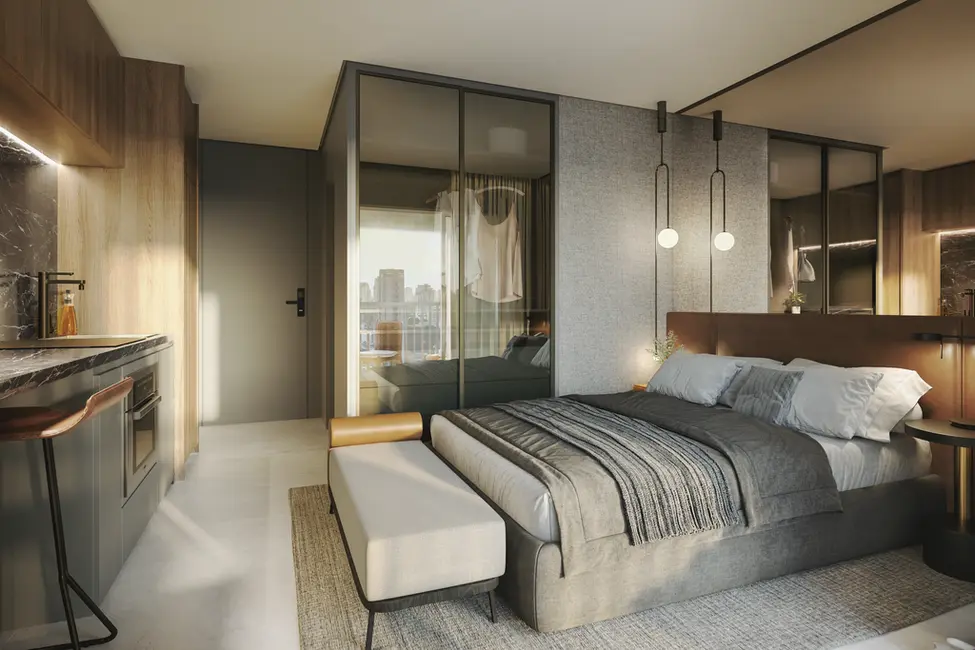 Foto 4 de Apartamento com 1 quarto à venda, 26m2 em Itaim Bibi, São Paulo - SP