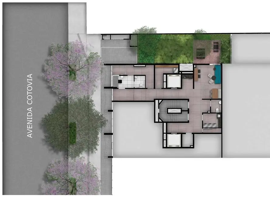 Foto 9 de Apartamento com 1 quarto à venda, 26m2 em Moema, São Paulo - SP