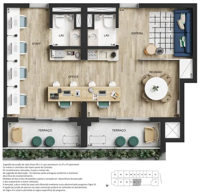 Foto 5 de Sala Comercial à venda, 43m2 em Perdizes, São Paulo - SP