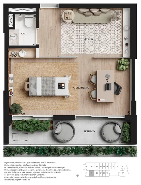 Foto 6 de Sala Comercial à venda, 47m2 em Perdizes, São Paulo - SP