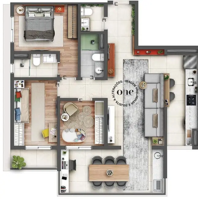 Foto 7 de Apartamento com 3 quartos à venda, 94m2 em Butantã, São Paulo - SP