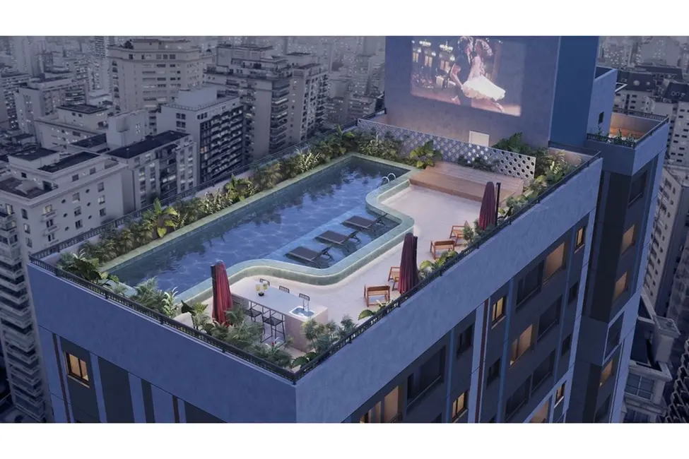 Apartamento com 1 quarto à venda, 24m2 em Bela Vista, São Paulo - SP - imagem 6 Foto 6 de Apartamento com 1 quarto à venda, 24m2 em Bela Vista, São Paulo - SP