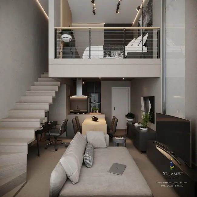 Foto 1 de Loft / Flat com 1 quarto à venda, 43m2 em Tirol, Natal - RN