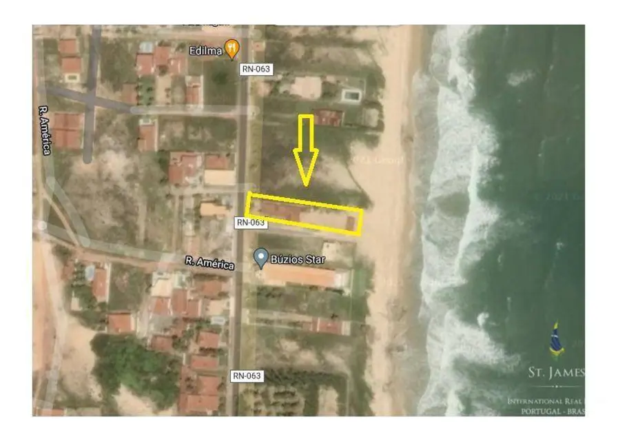 Terreno / Lote à venda, 1600m2 em Búzios, Nisia Floresta - RN - imagem 9 Foto 9 de Terreno / Lote à venda, 1600m2 em Búzios, Nisia Floresta - RN